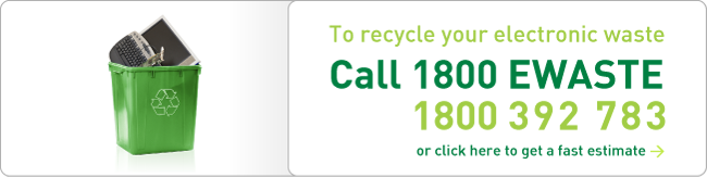 E-waste computer recycle